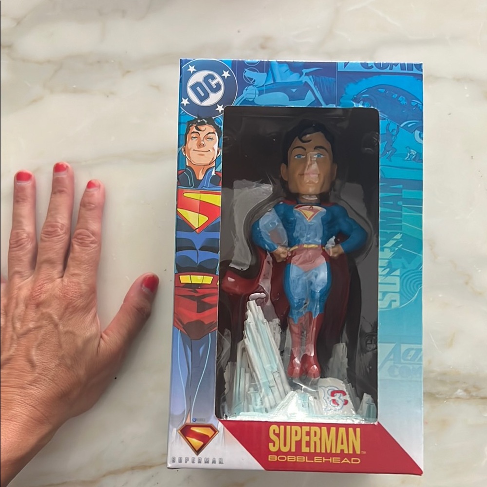 NEW in BOX Brooklyn Cyclones Superman Bobble Head!